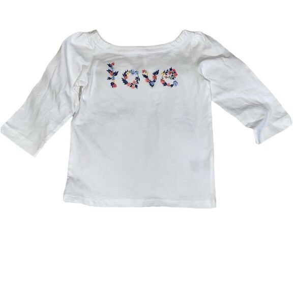 Janie & Jack Long Sleeve love Shirt NWT - Picture 1 of 4